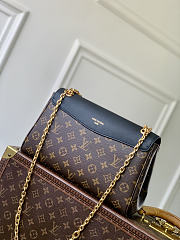 Kitlife Louis Vuitton Saint Germain PM Bag Brown & Black M26285 30.5x21x12.5cm - 2
