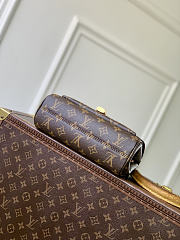 Kitlife Louis Vuitton Saint Germain BB Bag Brown & Burgundy M27067 24x17x9cm  - 6