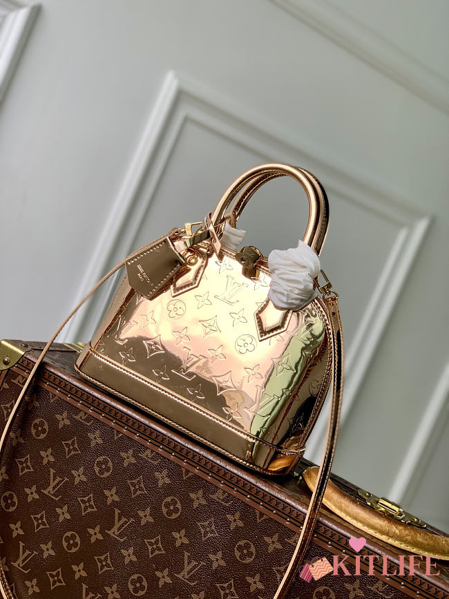 Kitlife Louis Vuitton Alma BB Bag Copper M27037 23.5x17.5x11.5cm - 1