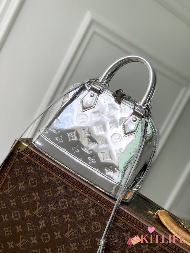 Kitlife Louis Vuitton Alma BB Bag Silver M26335 23.5x17.5x11.5cm  - 1