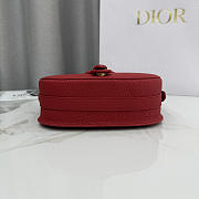 Kitlife Dior Medium Bobby Bag Red Calfskin 22×17×6cm  - 5