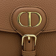 Kitlife Dior Medium Bobby Bag Brown Calfskin 22×17×6cm  - 2