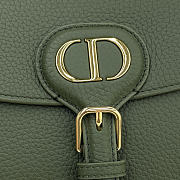 Kitlife Dior Medium Bobby Bag Green Calfskin 22×17×6cm  - 2