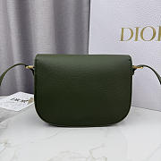 Kitlife Dior Medium Bobby Bag Green Calfskin 22×17×6cm  - 4