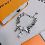 Kitlife Louis Vuitton Rock punk Thai Silver Style Bracelet - 6