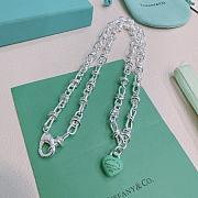 Kitlife Tiffany & Co. Necklace With Green Pendant - 5