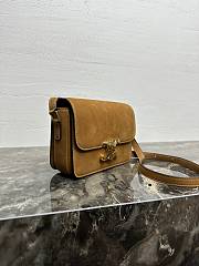 Kitlife Celine Teen Triomphe Brown Suede 188423 18.5x14x6cm - 6