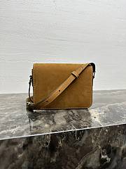 Kitlife Celine Teen Triomphe Brown Suede 188423 18.5x14x6cm - 2