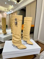 Kitlife Givenchy High-heeled Boots Beige - 1