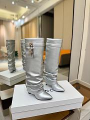 Kitlife Givenchy High-heeled Boots Silver - 1