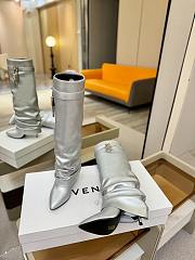 Kitlife Givenchy High-heeled Boots Silver - 3