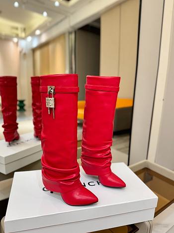 Kitlife Givenchy High-heeled Boots Red