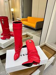 Kitlife Givenchy High-heeled Boots Red - 5
