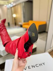 Kitlife Givenchy High-heeled Boots Red - 3