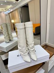 Kitlife Givenchy High-heeled Boots White - 4