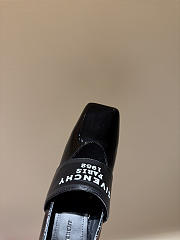 Kitlife Givenchy Sliced Square Tape Pumps In Black Patent Leather  - 2