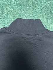 Kitlife Miu Miu Zippered Fleece Jacket Navy Blue - 5