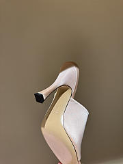 Kitlife Gucci Women's Slide Sandals Light Pink Satin  - 2