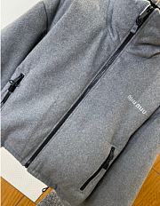 Kitlife Miu Miu Fleece Down Jacket Grey - 3