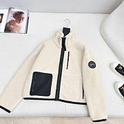 Kitlife Canada Goose Simcoe Fleece Zip-Up Beige - 1