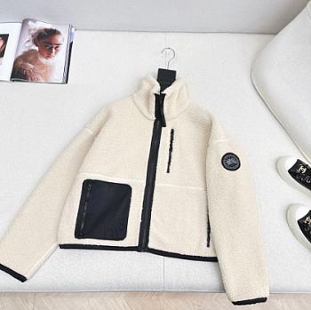 Kitlife Canada Goose Simcoe Fleece Zip-Up Beige