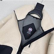 Kitlife Canada Goose Simcoe Fleece Zip-Up Beige - 3