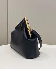 Kitlife Fendi First Bag Black 32.5x15x23.5cm - 5