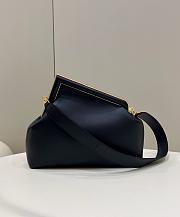 Kitlife Fendi First Bag Black 32.5x15x23.5cm - 3