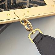 Kitlife Fendi First Bag Dark Brown 32.5x15x23.5cm - 6