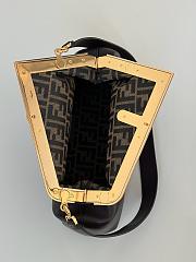 Kitlife Fendi First Bag Dark Brown 32.5x15x23.5cm - 5