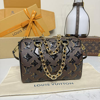 Kitlife Louis Vuitton Speedy Bandoulière 20 Bag Brown M26314 20.5x13x15cm
