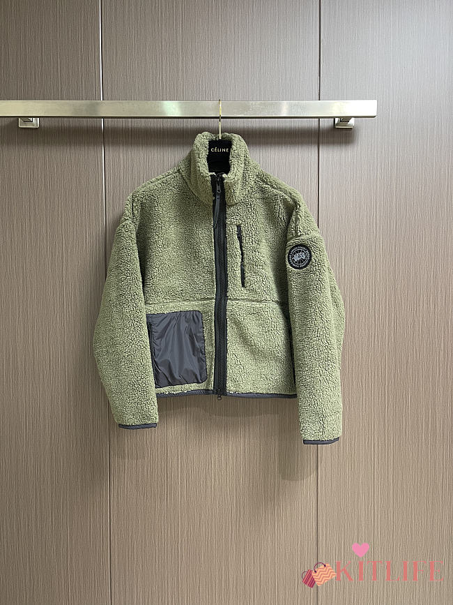 Kitlife Canada Goose Simcoe Fleece Zip-Up Green - 1