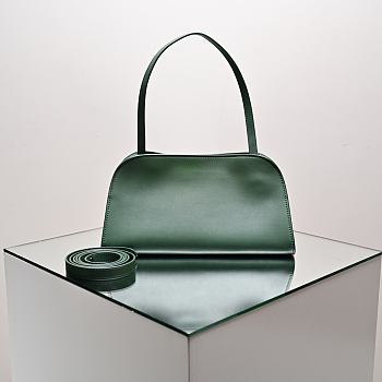 Kitlife The Row Peggy Clutch Bag Green 28x19x13cm