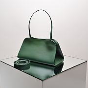 Kitlife The Row Peggy Clutch Bag Green 28x19x13cm - 6