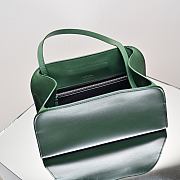 Kitlife The Row Peggy Clutch Bag Green 28x19x13cm - 4