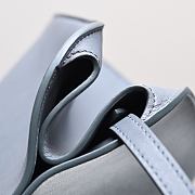 Kitlife The Row Peggy Clutch Bag Grey 28x19x13cm - 4