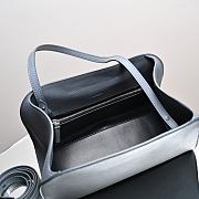 Kitlife The Row Peggy Clutch Bag Grey 28x19x13cm - 2