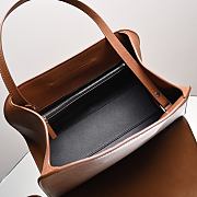 Kitlife The Row Peggy Clutch Bag Brown 28x19x13cm  - 2