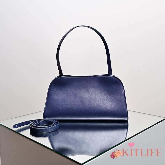 Kitlife The Row Peggy Clutch Bag Blue 28x19x13cm  - 1
