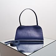 Kitlife The Row Peggy Clutch Bag Blue 28x19x13cm  - 1