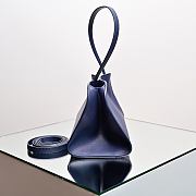 Kitlife The Row Peggy Clutch Bag Blue 28x19x13cm  - 5