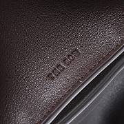 Kitlife The Row Peggy Clutch Bag Dark Brown 28x19x13cm  - 3