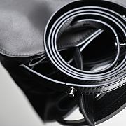 Kitlife The Row Peggy Clutch Bag Black 28x19x13cm  - 4