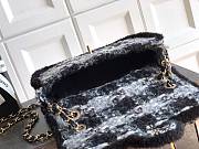 Kitlife Chanel 25N CF Tweed Bag Black & Grey AS5686 26cm - 5