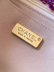 Kitlife Chanel 25N CF Tweed Bag Pink AS5686 26cm  - 5