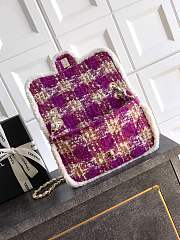 Kitlife Chanel 25N CF Tweed Bag Pink AS5686 26cm  - 2