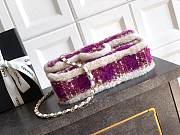 Kitlife Chanel 25N CF Tweed Bag Pink AS5686 26cm  - 4