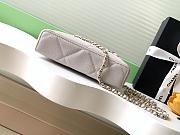 Kitlife Chanel 25 Quilted Vanity Bag Light Pink AP4936 17x19.5x5cm  - 6