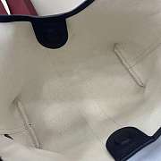 Kitlife Gucci Giglio Small Tote Bag Blue And White GG Canvas ‎860845 25x20x15cm  - 5