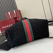 Kitlife Gucci Giglio Small Tote Bag Black Suede ‎860845 25x20x15cm - 6